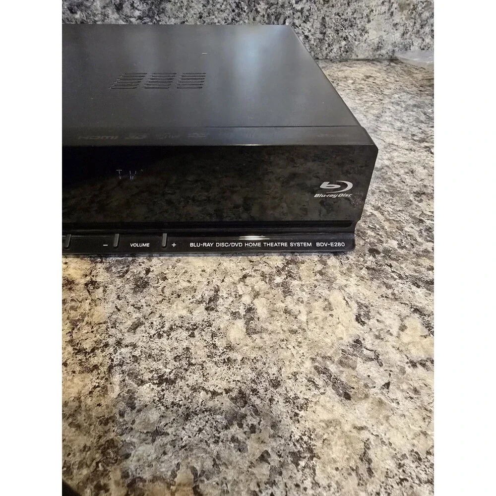 Sony BDV-E280 3D Blu-Ray DVD Home Theater System w/ Remote Tested
